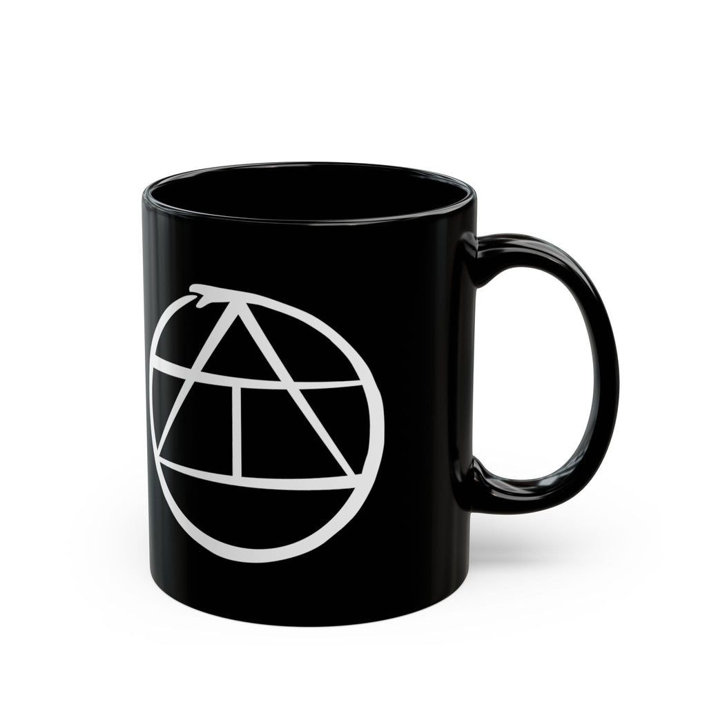 Triple Moon Hecate Black Coffee Mug — 11oz/15oz Arcana Unveiled Design