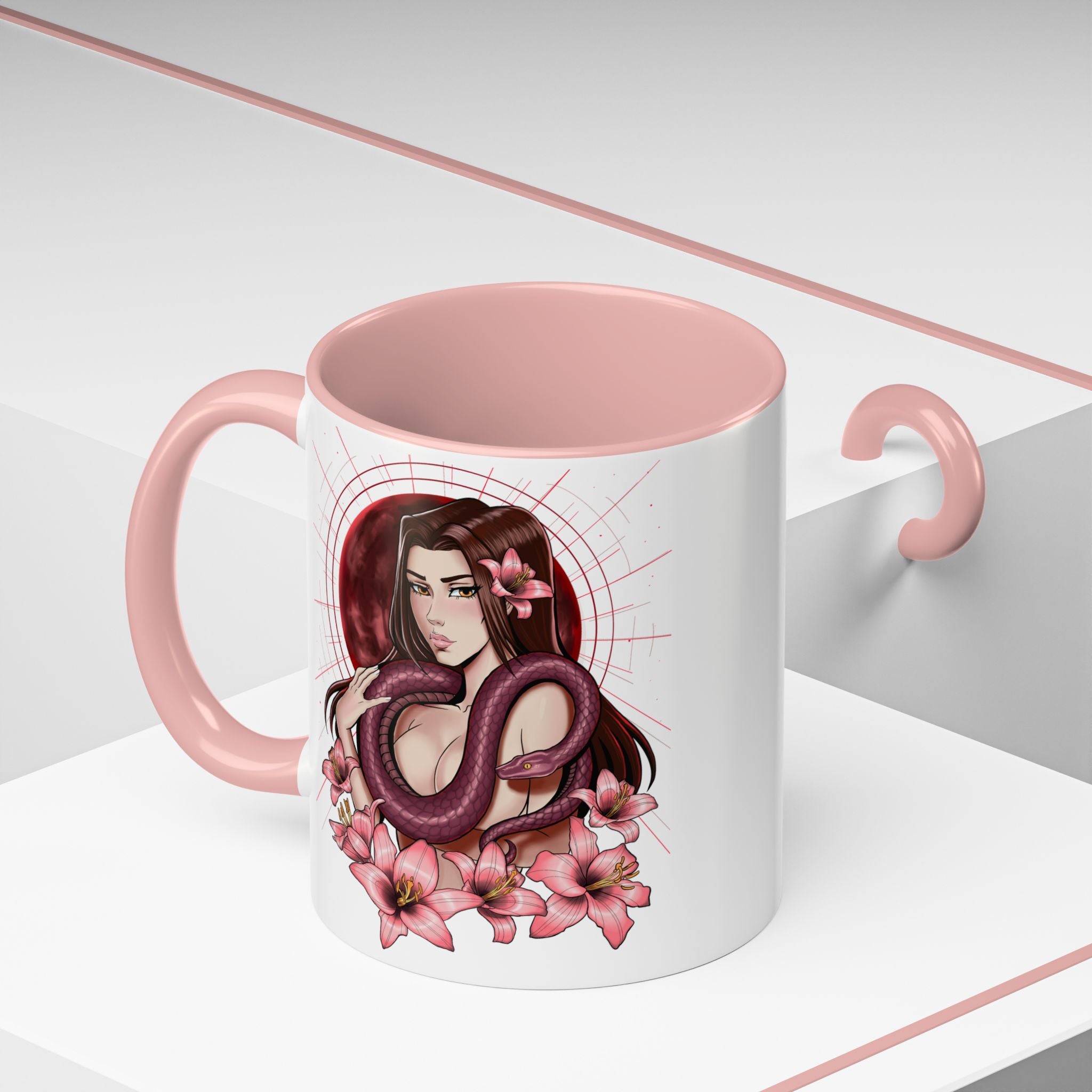 Accent Coffee Mug — Lilith & Snake (11/15oz)
