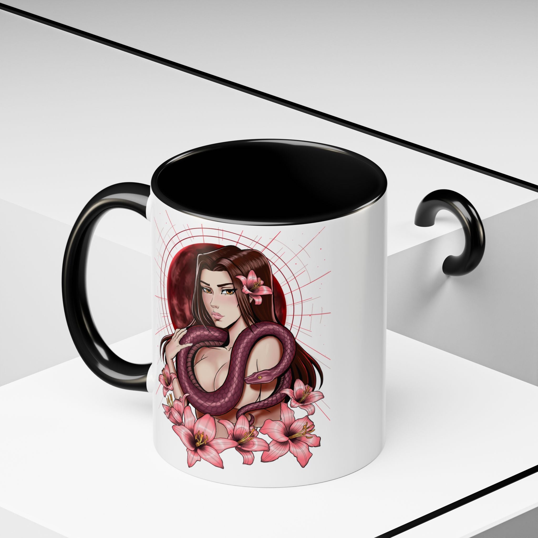Accent Coffee Mug — Lilith & Snake (11/15oz)