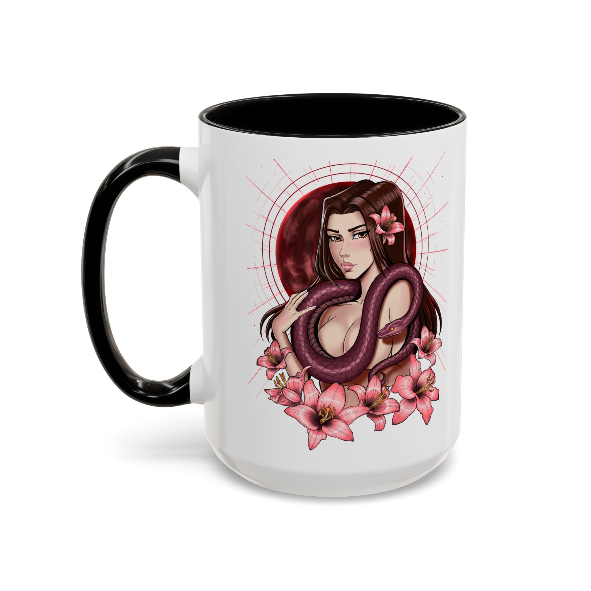 Accent Coffee Mug — Lilith & Snake (11/15oz)