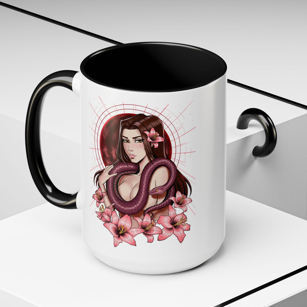 Accent Coffee Mug — Lilith & Snake (11/15oz)